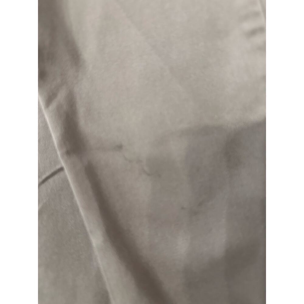 Eddie Bauer Khaki Tapered Pants Women’s 14 (Measured) Pull-On Hem Detail - Picture 8 of 8